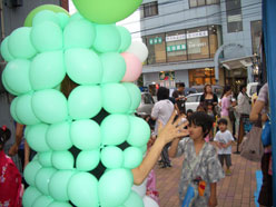 着ぐるみ風船イベント
